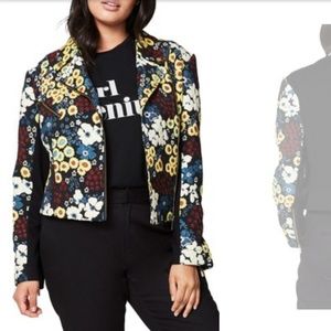 Floral Moto Jacket